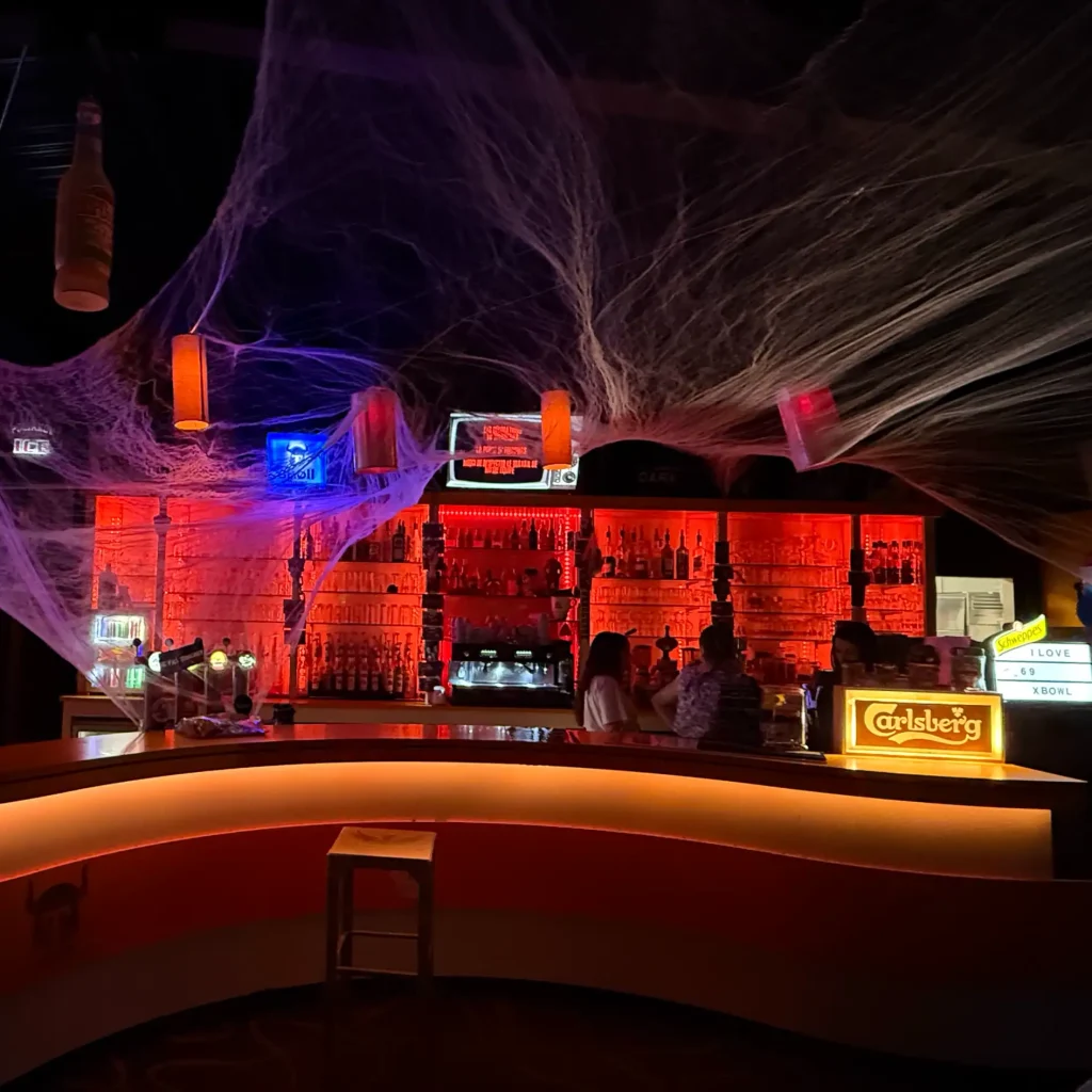 Décoration bar Halloween