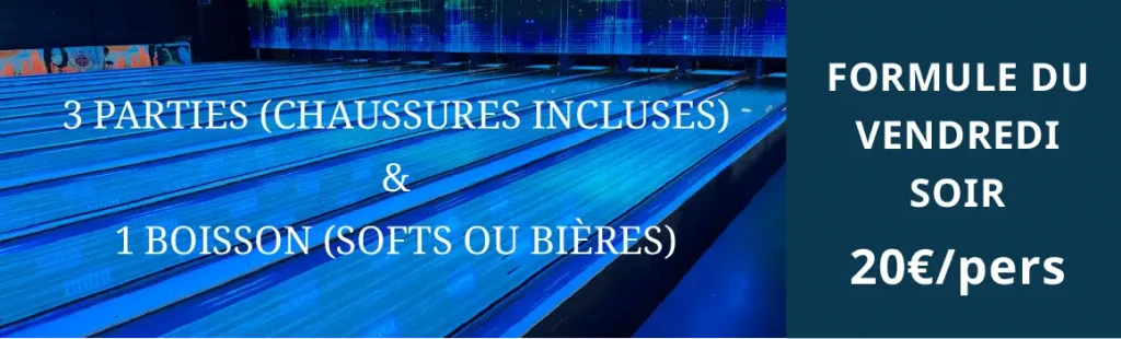 Tarifs formule 20 euros